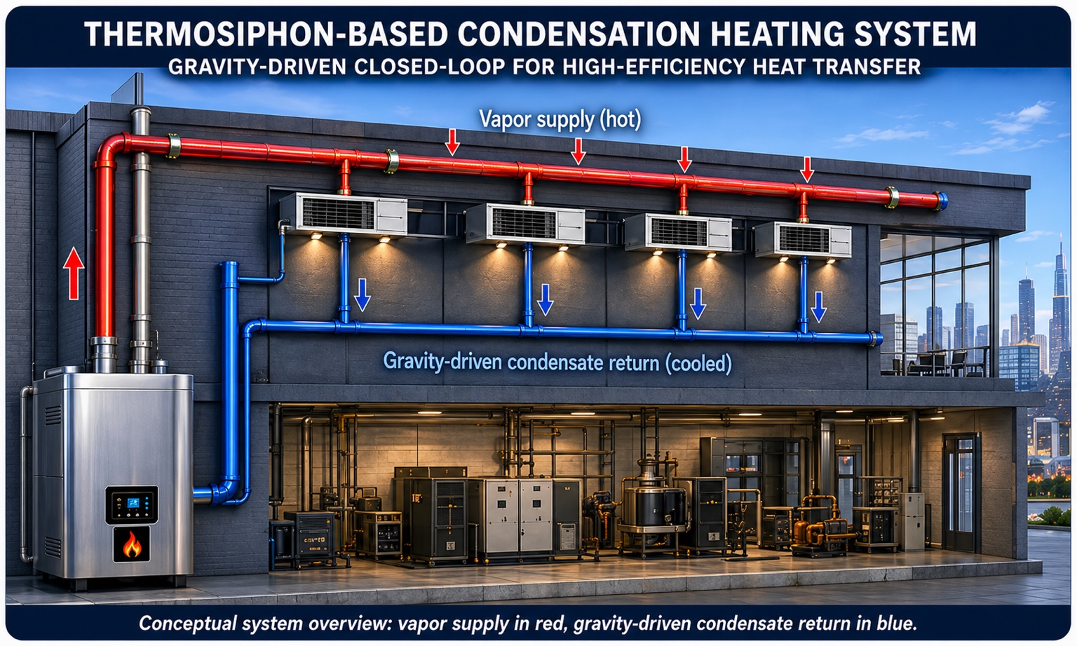 Condensation heating system featured image